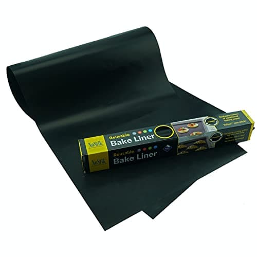 Image of NoStik Reusable Teflon Cooking Mat. 1m Roll. Non Stick. No Mess. Baking Sheet. PFOA Free. BPA Free. 5 Year Guarantee : 33 x 100cm : Roll
