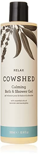 Image of Cowshed Bath & Shower Gel 300ml | Relax Calming Body Wash for Women & Men | Natural Body Wash, No Parabens | Hydrating Vegan Shower Gel with Lavender and Eucalyptus Essential Oils