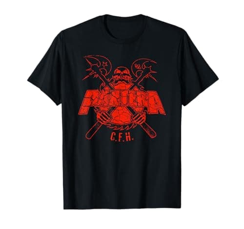 Image of Pantera Official C.F.H. T-Shirt - Girls, Black, Small
