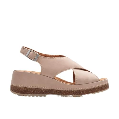 Image of Clarks Kassanda Step Womens Sand Nubuck, 6