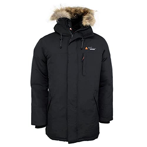 Image of Peak Mountain Cogan/Jk Men's Down Jacket, Mens, Down Jacket, COGAN/JK, Black, XXL