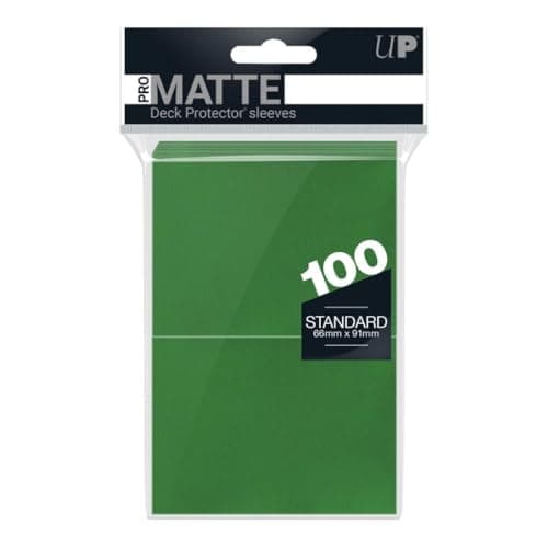 Image of 100 Ultra Pro Card Protector Sleeves: Pro-Matte - 66 x 91 mm