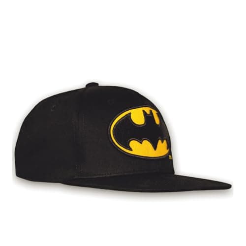 Image of Logoshirt®️ - DC Comics - Batman - Logo - Snapback Cap - Kids - Embroided Black