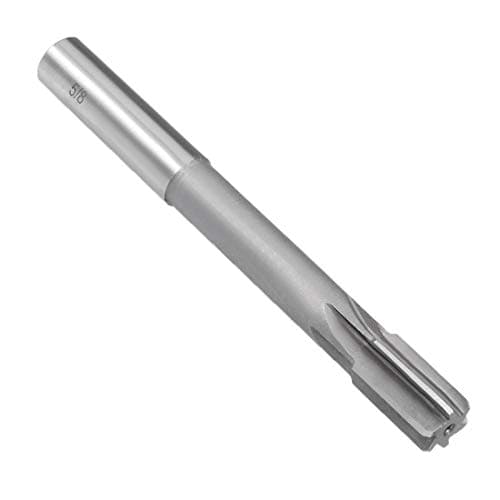 Image of sourcing map Chucking Reamer 5/8", H7 HSS Lathe Machine Reamer 6 Straight Flutes, Round Shank Milling Cutting Tool, Reaming Drill Bit for Stainless Steel Metal Hole