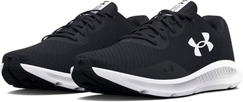 Image of Under Armour Womens Ua W Charged Pursuit 3 Running Shoe, Black Black White, 5 UK