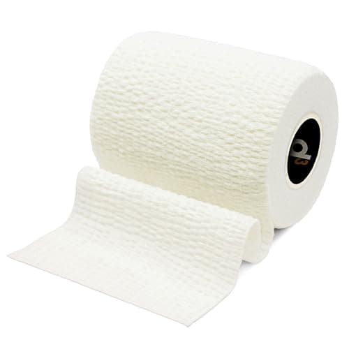 Image of d3 Elastic Adhesive Bandage Tear EAB Tape 10cm x 7m White – 1 Roll Extra Wide Hand Tearable Sports Joint Strapping Tape for Knee, Shoulder & Thigh Support – Rugby Lineout & Weightlifting