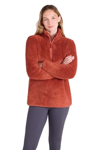 Image of Mountain Warehouse Teddy II Womens Fleece Burnt Orange Women's Size 14