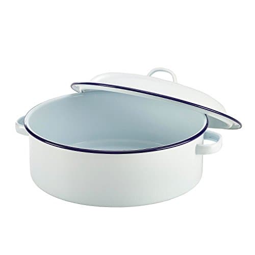 Image of Enamel Roaster with Lid 26cm - Single
