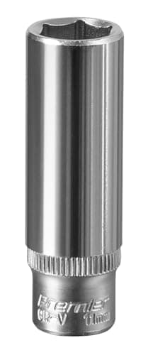 Image of Sealey S1411D Walldrive Socket 11Mm Deep 1/4Sq Drive