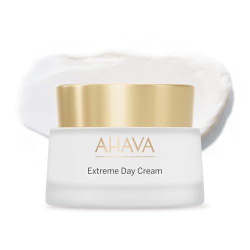 Image of AHAVA Extreme Day Cream - Silky Soft, Reduces Wrinkles, Firms & Strengthens Skin, Enriched with Patented Extreme Complex, Exclusive Dead Sea Osmoter, Peptides, Hyaluronic Acid & Resveratrol 1.7 fl.oz