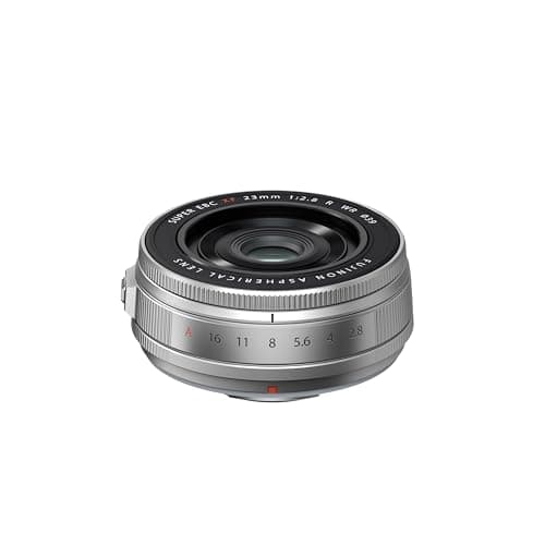 Image of Fujifilm FUJINON XF23mmF2.8 R WR Silver, 23 mm f/2.8 Lens, Weather Resistant, X Mount Mount, Silver