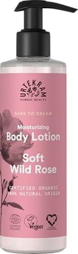 Image of Urtekram Body Lotion - Moisturizing - Wild Rose - 245 ml, Vegan, Organic, Natural Origin