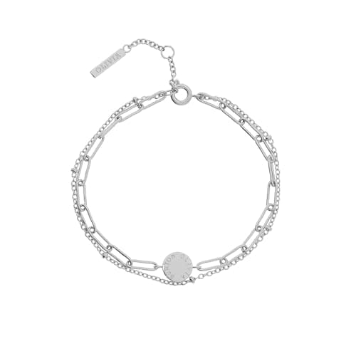 Image of Olivia Burton Women's ILLUSION Collection Bracelet with Multiple Chains in Stainless Steel - 24100067