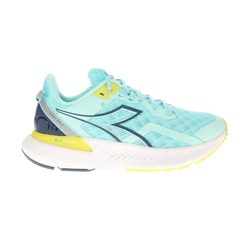 Image of Diadora Womens Mythos Blushield Volo 3 Running Sneakers Shoes - Blue, Blue, 6.5 UK