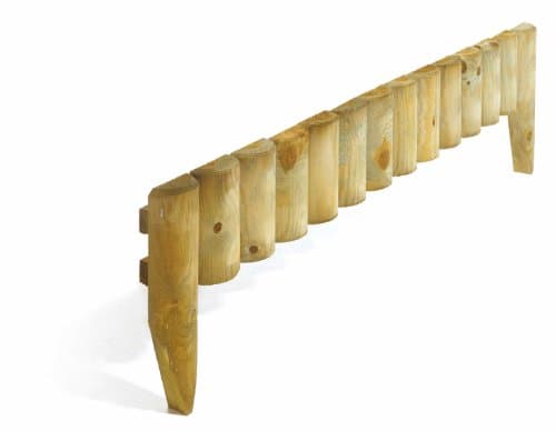 Image of Rowlinson 1.0metre Picket Border Fence (Pack of 2)