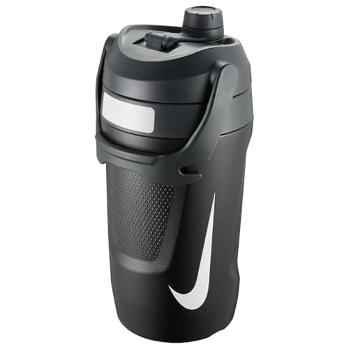 Image of Nike Fuel Jug Chug 64oz 1892 ml Water Bottle Sports Bottle Fitness Training Large Bottle, Black/Anthracite/White