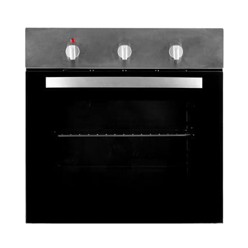 Image of SIA FSO59SS Built-in Single Electric Fan Oven and Grill, Multi-function With Timer, A Energy Rating, Stainless Steel, 2 Years Parts & Labour Guarantee