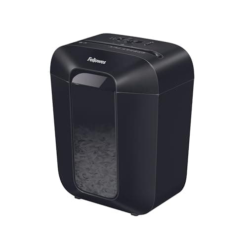 Image of Fellowes Powershred LX45 Cross Cut Shredder, Black,4401501