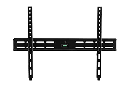 Image of Philips Universal Fixed TV Wall Mount Bracket for Televisions up to 84 Inches and 60 KG – With Integrated Bubble Level and Installation Kit - Compatible with Philips, Samsung, LG, Sony and More