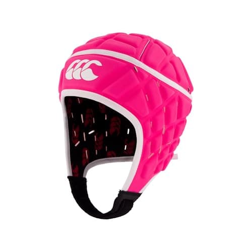 Image of Canterbury Adult Unisex Raze Headguard Headguards, Flouro Pink/White, S