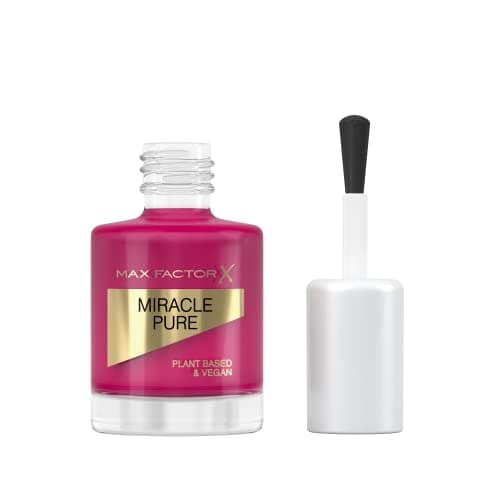 Image of Max Factor Miracle Pure Nail Polish, Sweet Plum 320, 12ml