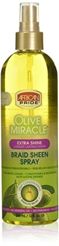 Image of African Pride Braid Sheen Spray Extra Shine 355 ml