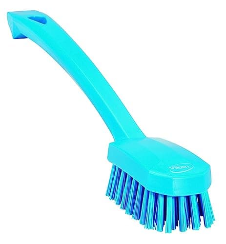 Image of Vikan Utility Brush, 260 mm, Medium, Blue