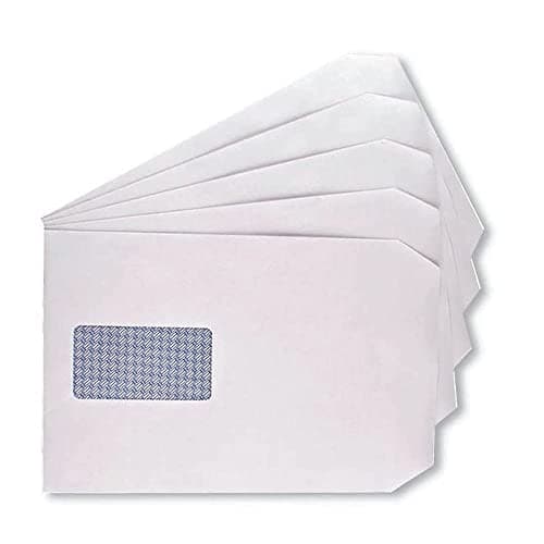 Image of Q-Connect C5 Envelopes Window Pocket Self Seal 100gsm White (Pack of 500)
