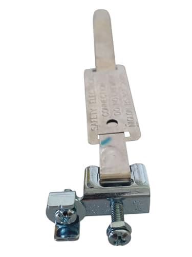 Image of Adjustable Earth Bonding Clamps, 12-32mm Pipe Size, Terminal A-D EC14, Pack of (1)