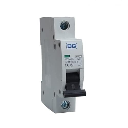 Image of BG CUMB10 Single Pole Miniature MCB Circuit Breaker-10A