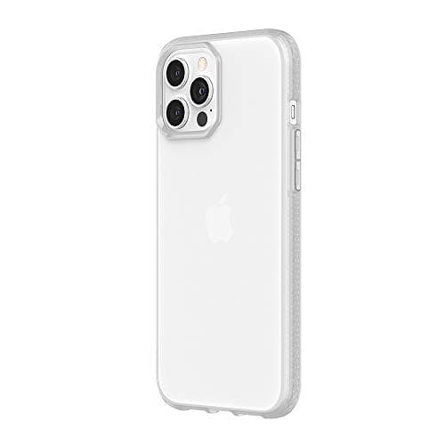 Image of Griffin Survivor Clear Case, Military Standard, for Apple iPhone 12 Pro Max (6.7 inches), Thin Design, Shock-Absorbing Corners, Qi Compatible Mobile Phone Case, Transparent, GIP-052-CLR