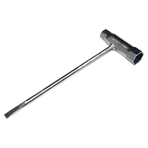 Image of RocwooD Chainsaw Spark Plug Spanner 13mm x 19mm Bar Nut Screwdriver