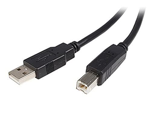 Image of StarTech.com 1m USB 2.0 A to B Cable - M/M - 1 Meter USB Printer Cable Cord (USB2HAB1M)