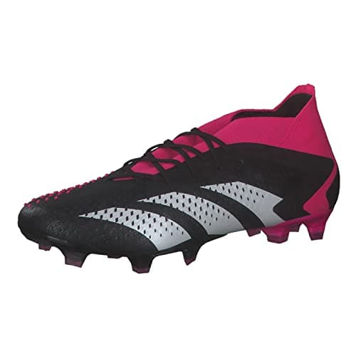 Image of adidas Unisex Predator Accuracy.1 Fg Football Shoes (Firm Ground), Core Black FTWR White Team Shock Pink 2, 8 UK