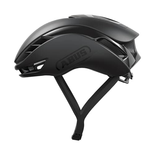 Image of ABUS GameChanger 2.0 Racing Bicycle Helmet - High-performance Aero Road Bike Helmet with Optimised Aerodynamics and Ventilation for Men and Women - Size M, Black