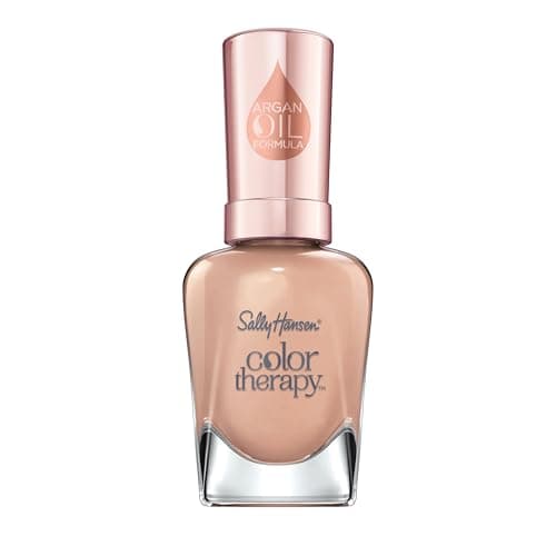 Image of Sally Hansen Colour Therapy Nail Polish with Argan Oil, Re-Nude, 14.7 ml