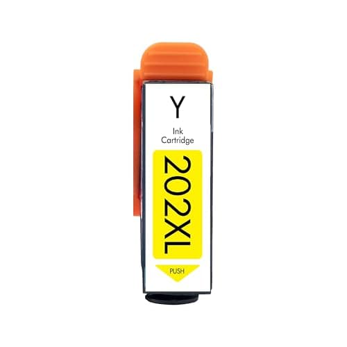 Image of Cartridgeify 202 XL Compatible with Epson 202 202XL Ink Cartridges Yellow, for Expression Premium XP-6000 XP-6005 XP-6100 XP-6105 XP6000 XP6005 XP6100 XP6105