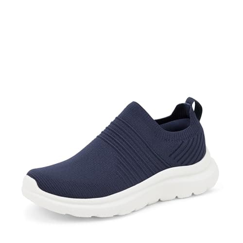Image of Amazon Essentials Women's Lightweight Slip-On Walking Shoes, Navy, 6 UK