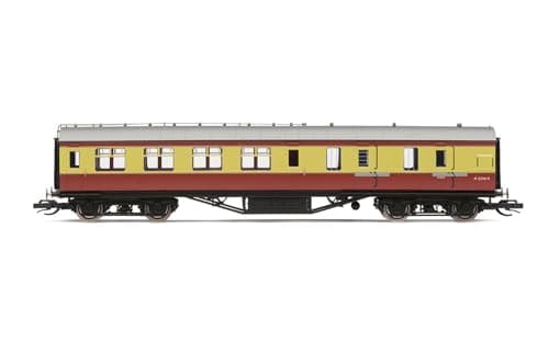 Image of Hornby TT, TT4038A, BR 57' Brake Third, M5598M-Era 4, Railway, Rolling Stock-Coaches, Red & Cream, One Size