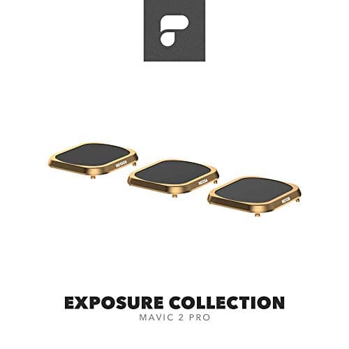 Image of PolarPro Exposure Filter Collection (ND128, ND256, ND1000 Filters for Long Exposure Photography) for DJI Mavic 2 Pro Filters