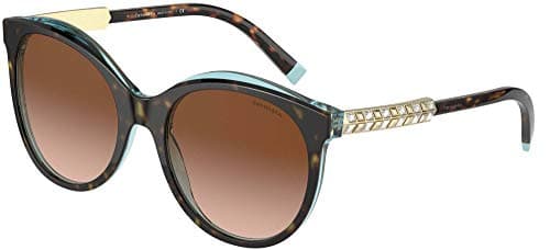 Image of Tiffany & Co. TF 4175B Havana Azure/Brown Shaded 55/19/140 women Sunglasses