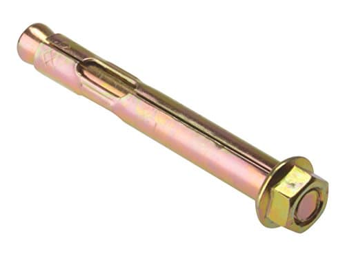 Image of ForgeFix Sleeve Anchors - Hex Nut | M10 x 97mm | Zinc Yellow Passivated | Bag 10