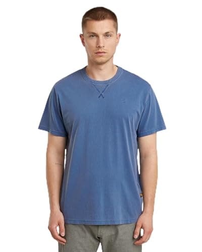 Image of G-STAR Men's Nifous T-Shirt, Blue (salute D24449-336-C742), L
