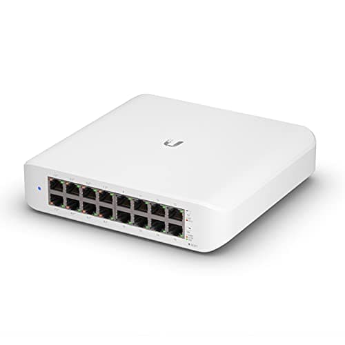 Image of Ubiquiti UniFi Switch Lite 16 PoE L2 Gigabit Ethernet (10/100/1000) Power over Ethernet (PoE) White