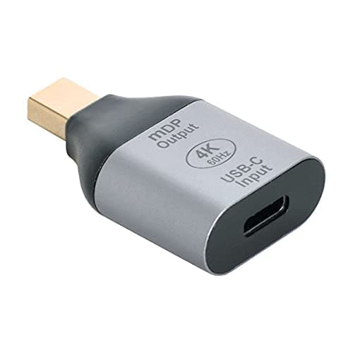 Image of cablecc USB-C Type C Female Source to Mini Displayport DP Sink HDTV Adapter 4K 60hz 1080p for Tablet & Phone & Laptop