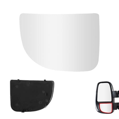Image of SENZEAL Lower Wing Mirror Glass Replacement Non-Heated Passenger Side for Iveco Daily 2014-2024 (Left)