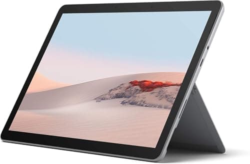 Image of Microsoft Surface Go 2, 10.5-inch 2-in-1 FHD laptop, Intel Core m3-8100Y, 8GB RAM, 128GB SSD, Silver, Windows 11 Pro (Renewed)
