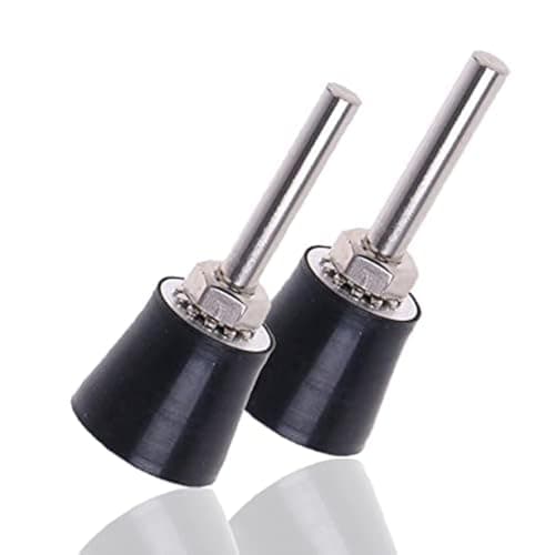 Image of Yakamoz 2Pcs 1-Inch Sanding Pad Roloc Disc Holder Quick Change Roll Lock Sanding Discs Polishing Pads Holding Adapter Attachment for Drill Air Die Grinder Sander Grinding Rotary Tool - 1/4" Shank