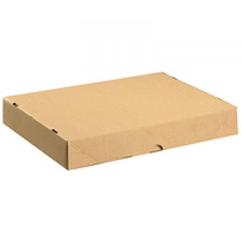 Image of Carton with Lid 305x215x50mm Brown Pk 10