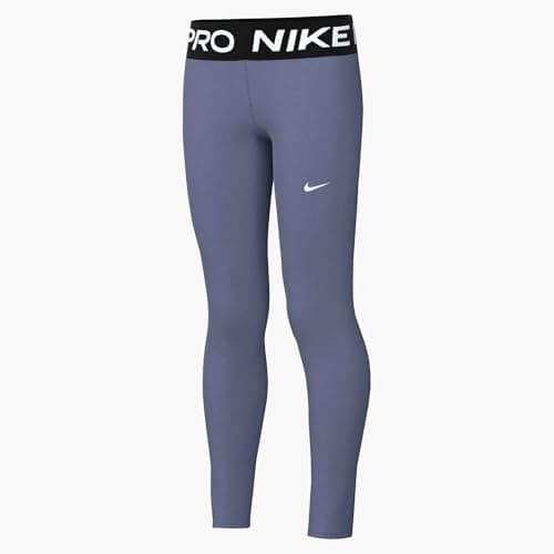 Image of Nike Girls Np Leggings, World Indigo/Black/White, 152/158